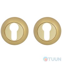 COMIT CMRY-59 R key cover matte brass/polished brass Milla, Arona (39574)