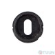 Blindate PB04 plastic latch insert, black