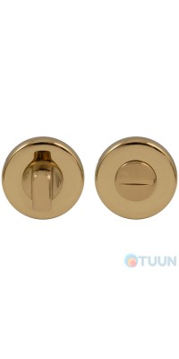 Olivari "R" Polished brass overlay