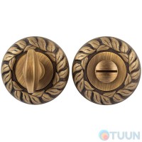 Накладка Fadex d60mm кругла мат бронза вж