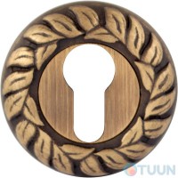 Накладка Fadex d60mm кругла мат бронза кл