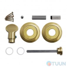 Fimet 231C F10 floor brass/matt brass overlay