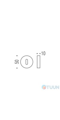 Накладка Colombo CD 43 BB прор хром Taipan, Madi, Libra, Pegaso