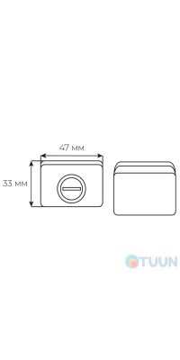 Nakladka M&T Minimal TIN-K black WC