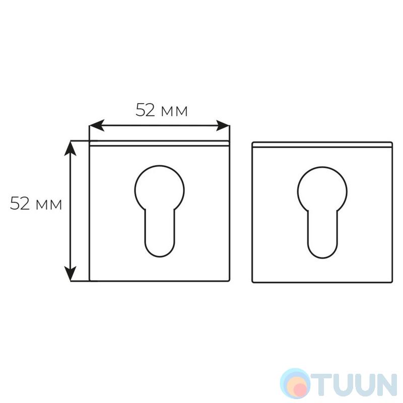 Comit CMRY SS stainless steel cover Cube
