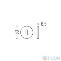 Накладка Colombo FF 13 BB прор мат хром Slim