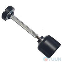 Дверна накладка під WC Nuda кноб чорний матовий