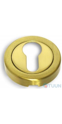Cl cover plate Fimet 2031 F10 polished brass/matt brass