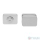 Накладка M&t WC Minimal Tin C 000634 мат хром, без вставки