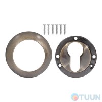 Накладка COMIT CMRY-59 R кл лак. ант латунь