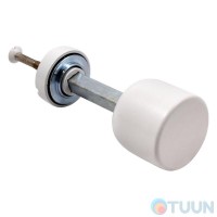 Дверна накладка під WC Nuda кноб білий матовий
