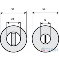Overlay CD 69 BZG G see mat. chrome Eco plus