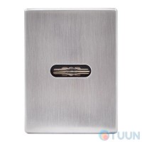 Protect decorative cover for a ratchet wrench 60X80mm WSC chrome matt brushed