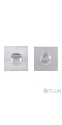 Comit WC cover brushed matt chrome Trend (size 6mm)