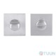 Comit WC cover brushed matt chrome Trend (size 6mm)
