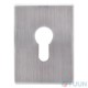 Protect decorative cover for cylinder 60X80mm WSC chrome matt brushed