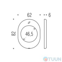 Накладка Blindate PB01 хром