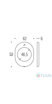 Накладка Blindate PB01 хром