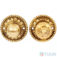 Colombo KIM19 BZG cover plate Impero varnished polished brass