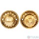 Colombo KIM19 BZG cover plate Impero varnished polished brass