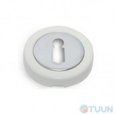 Fimet 2031 F80 slot cover white / chrome