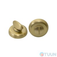 Mandelli Nota matte brass overlay