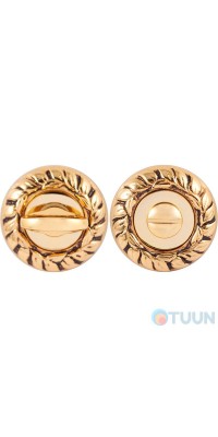 Fadex cover d60mm round gold 24k/brown