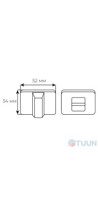 Tupai 3045 cover, light chrome