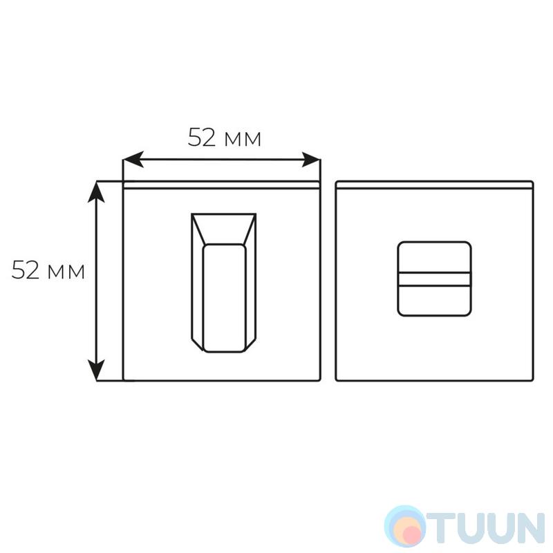 Inlay Tupai 4040 5SQ-141 titanium