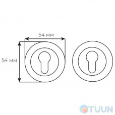 Comit CMRY-59 R cover, matte nickel/chrome