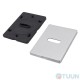 Декоративная накладка Protect под сувальдный ключ 60X80mm WSC хром матовый брошенный