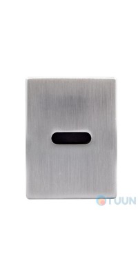 Декоративная накладка Protect под сувальдный ключ 60X80mm WSC хром матовый брошенный