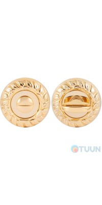 Fadex d60mm round gold 24k. see