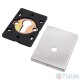 Protect decorative cover for 60X80mm WSC rod, matte chrome, brushed