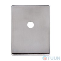 Декоративная накладка Protect под шток 60X80mm WSC хром матовый брошенный
