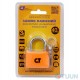 Comit padlock 40 mm open (barn) 3-lock orange
