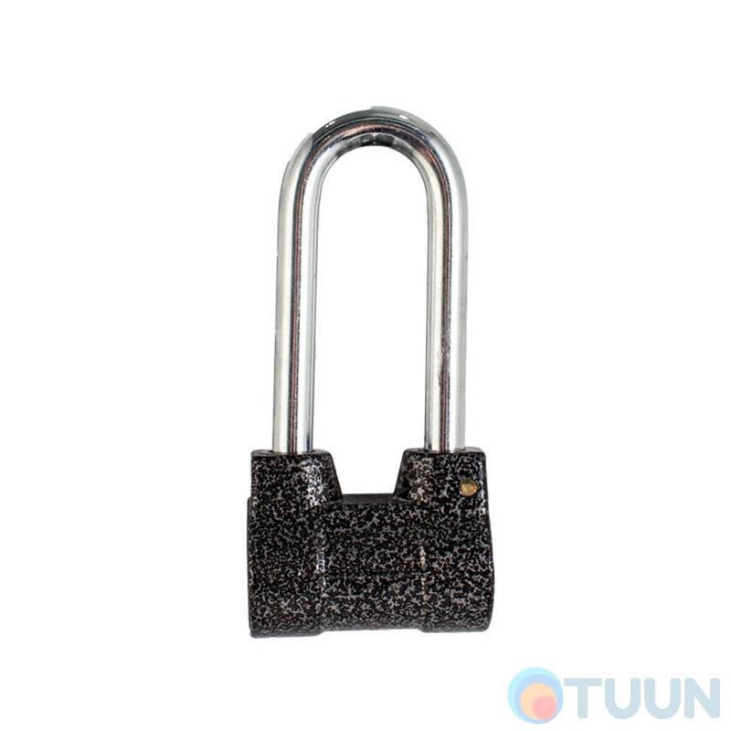 Padlock 57*40 mm open long shackle (barn) 3-cell gray