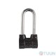 Padlock 57*40 mm open long shackle (barn) 3-cell gray