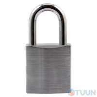 Securemme 7550XCS padlock body matte chrome
