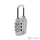 Padlock Comit 15 open (barn) coded gray
