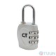 Padlock Comit 15 open (barn) coded gray