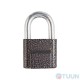 Padlock 60*50 mm open (barn) 3-cell gray