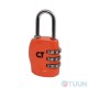 Padlock Comit 15 open (barn) coded orange