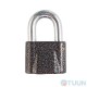 Padlock 70*50 mm open (barn) 3-cell gray