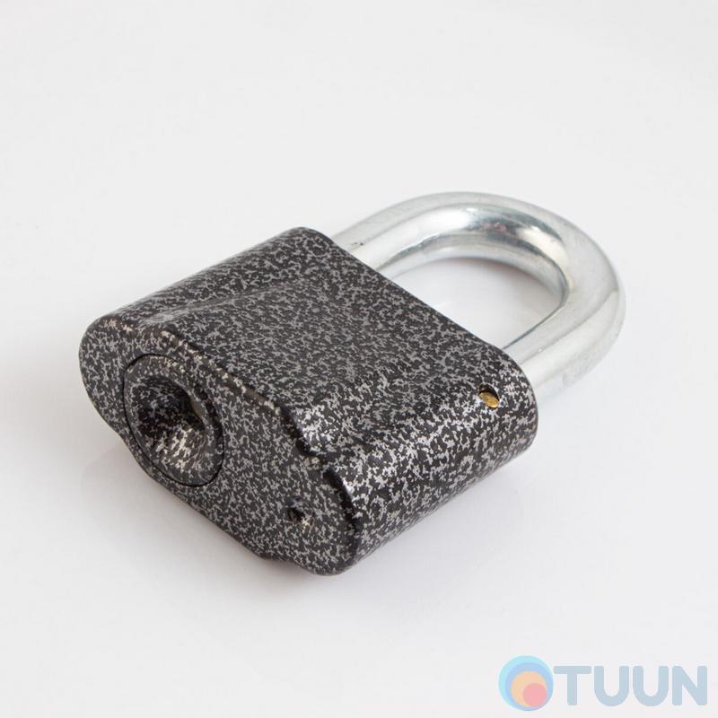 Padlock 70*50 mm open (barn) 3-cell gray
