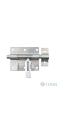 Surface-mounted latch for padlock 120x65 mm
