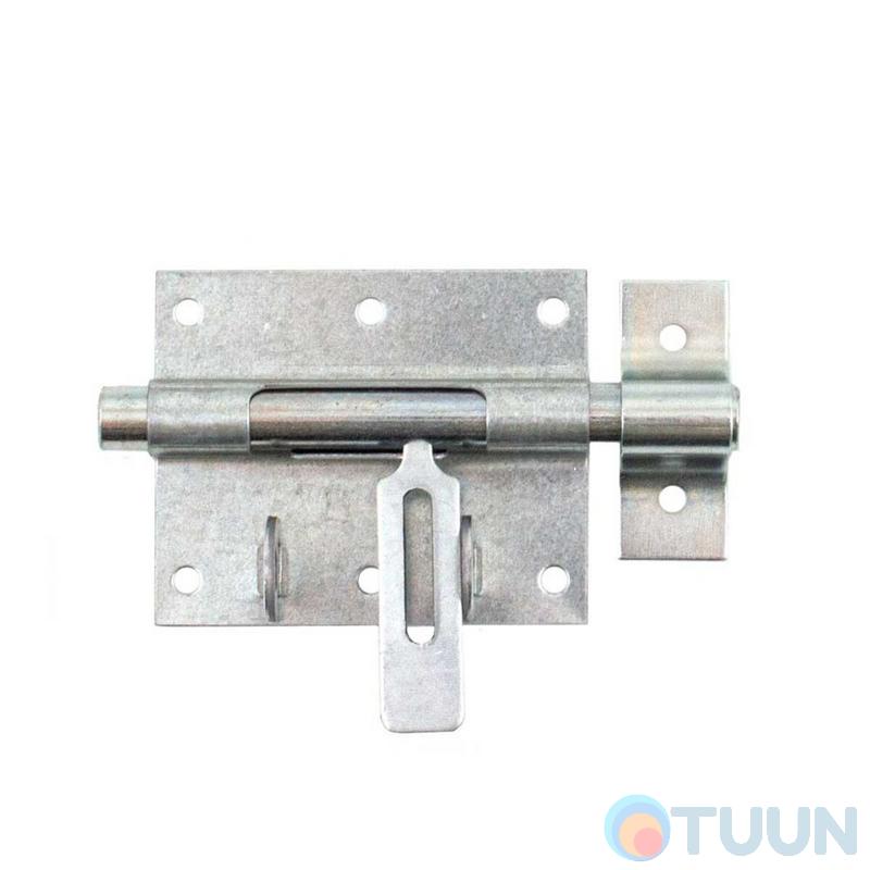 Surface-mounted latch for padlock 120x65 mm