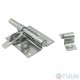 Surface-mounted latch for padlock 120x65 mm