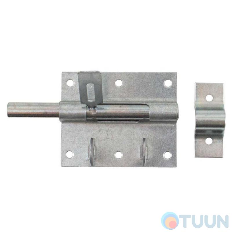Surface-mounted latch for padlock 120x65 mm