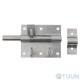 Surface-mounted latch for padlock 120x65 mm